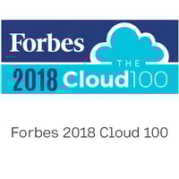 Forbes 2018 Cloud 100 logo